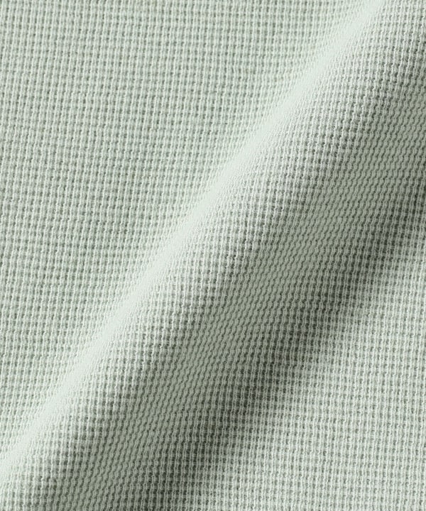 【BEAMS購入品】 SANCA　ウェーブキルト　中綿　クルーネック　ベスト BEAMS（ビームス）Sanca / C/Hemp Surf Knit Crew（トップス