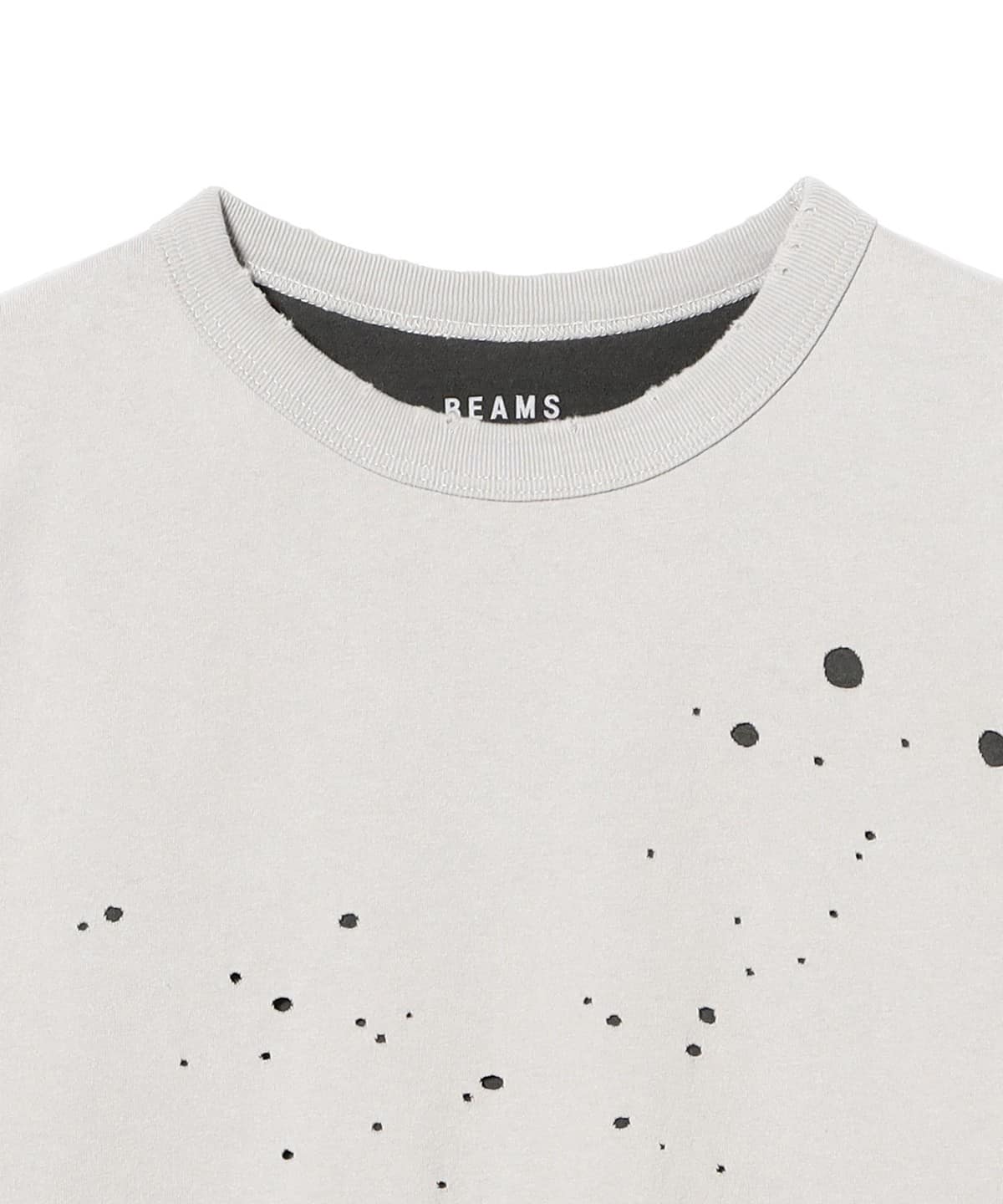 BEAMS（ビームス）Layered Damage Long Sleeve T-Shirt（Tシャツ