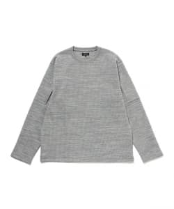 ダブルフェイス リブ ロングスリーブ