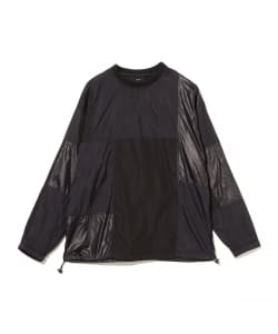 クレイジーパターン ナイロン クルーネック【ワイドフィット】