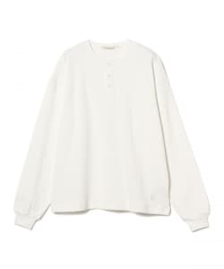 FARAH / Waffle Henly Long Sleeve Tee
