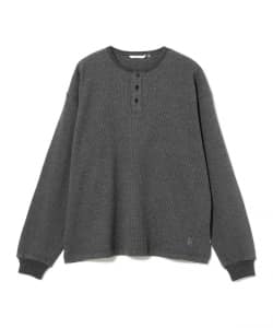 FARAH / Waffle Henly Long Sleeve Tee