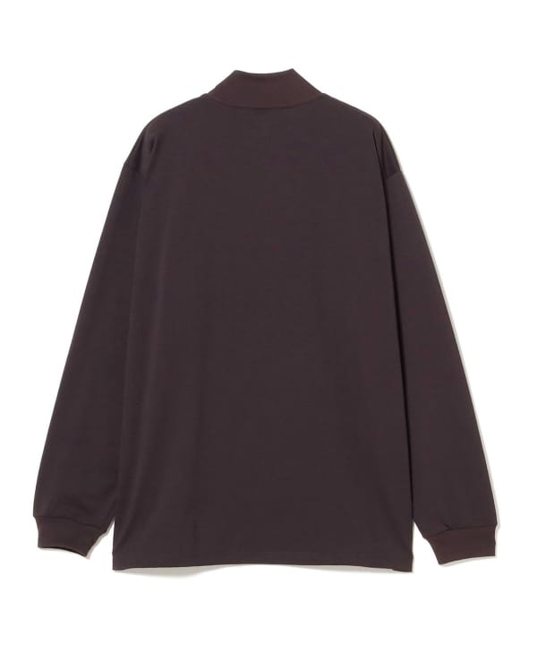 BEAMS NEEDLES / モックネックXL BEAMS（ビームス）NEEDLES / S/S Mock Neck Tee - Poly Jersey