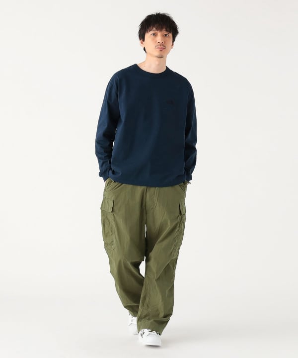 [美品]BEAMS×ノースフェイス　ロンT　XL ビームス別注 north BEAMS（ビームス）【別注】THE NORTH FACE PURPLE LABEL / ロゴ