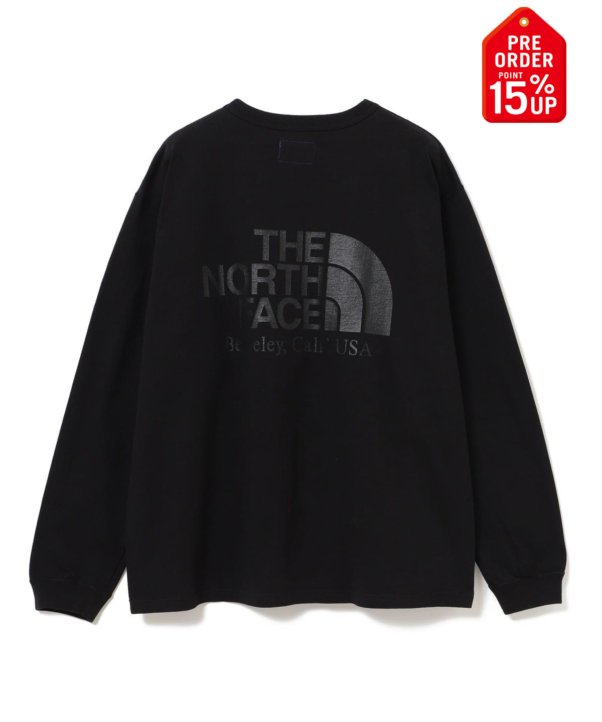 【+15%ポイントUP】【別注】THE NORTH FACE PURPLE LABEL ザ・ノース・フェイス パープルレーベル / ロゴ ロングスリーブ Tシャツ Tシャツ・カットソー MEN BLACK XL 【+15%ポイントUP】【別注】THE NORTH FACE PURPLE LABEL ザ・ノース・フェイス パープルレーベル / ロゴ ロングスリーブ Tシャツ Tシャツ・カットソー MEN BLACK XL