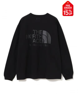 【+15%ポイントUP】【別注】THE NORTH FACE PURPLE LABEL / ロゴ ロングスリーブ Tシャツ
