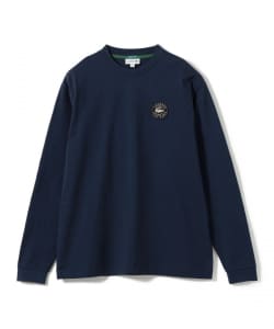 【+15%ポイントUP】【別注】LACOSTE / バッジ ロングスリーブＴシャツ