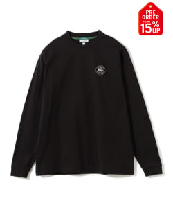 【+15%ポイントUP】【別注】LACOSTE / バッジ ロングスリーブＴシャツ