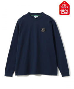 【+15%ポイントUP】【別注】LACOSTE / バッジ ロングスリーブＴシャツ