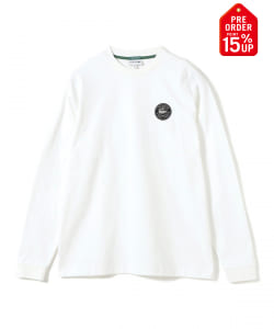 【+15%ポイントUP】【別注】LACOSTE / バッジ ロングスリーブＴシャツ