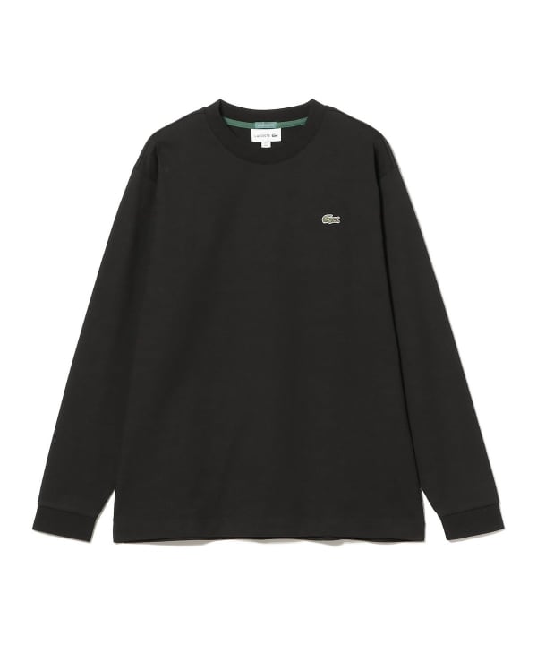 BEAMS（ビームス）【別注】LACOSTE / トーナルロゴ ロングスリーブT