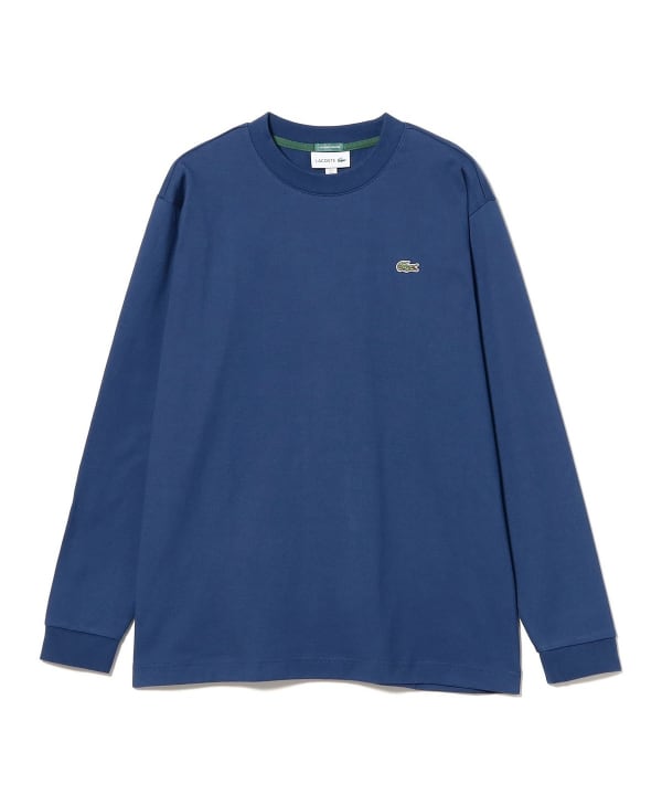 BEAMS（ビームス）【別注】LACOSTE / トーナルロゴ ロングスリーブT
