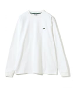 【+15%ポイントUP】【別注】LACOSTE / トーナルロゴ ロングスリーブTシャツ