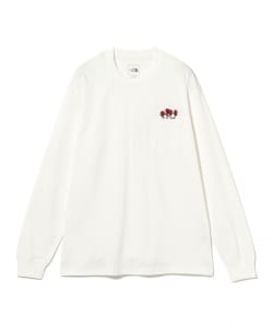 THE NORTH FACE / ロングスリーブ フラッシュドライフラワー ロゴティー