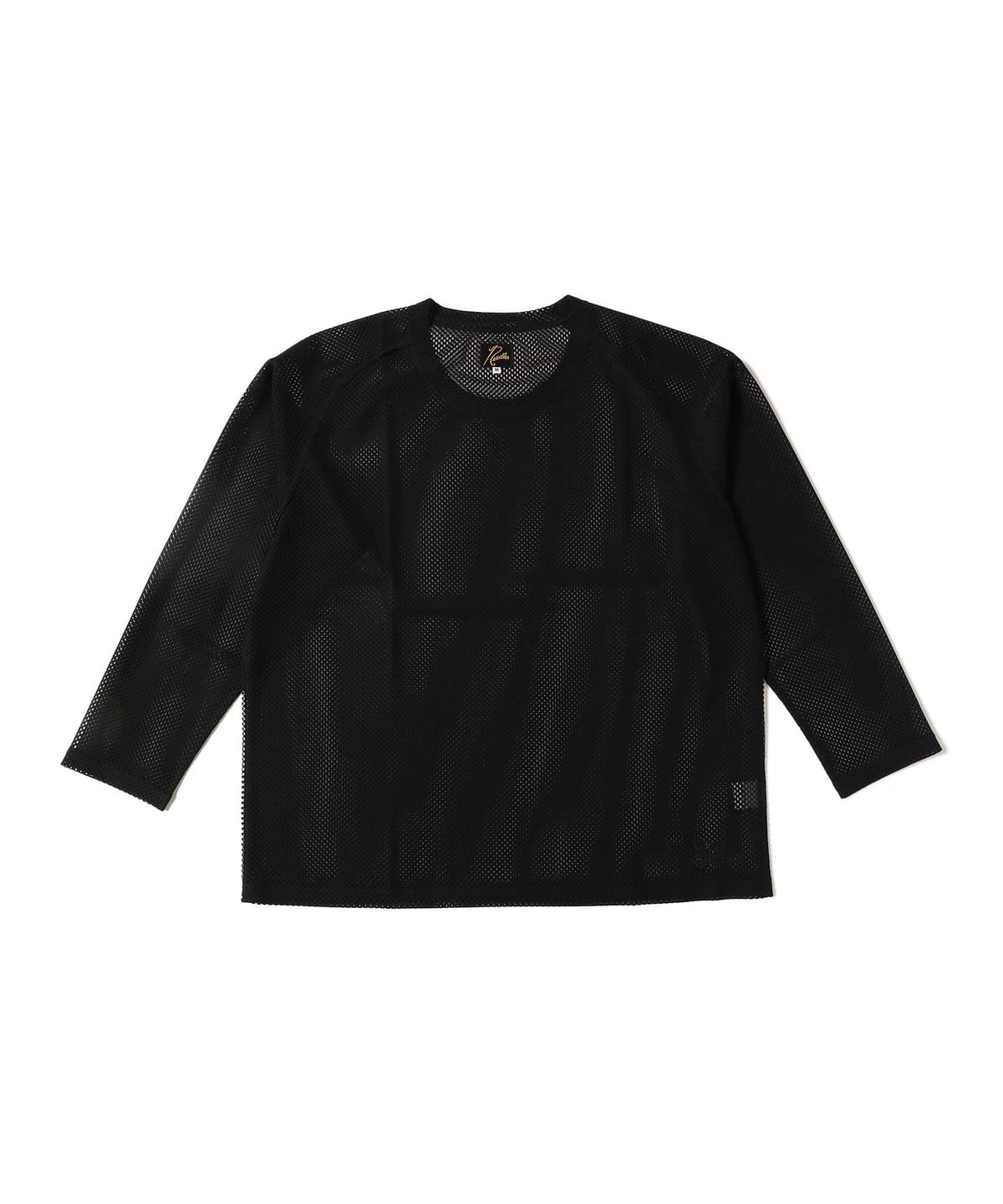 BEAMS（ビームス）NEEDLES / L/S U-Neck Tee - Geo Raschel Lace（T 