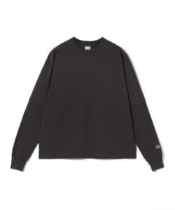 【別注】Champion / フェイク レイヤード ロングスリーブ Tシャツ