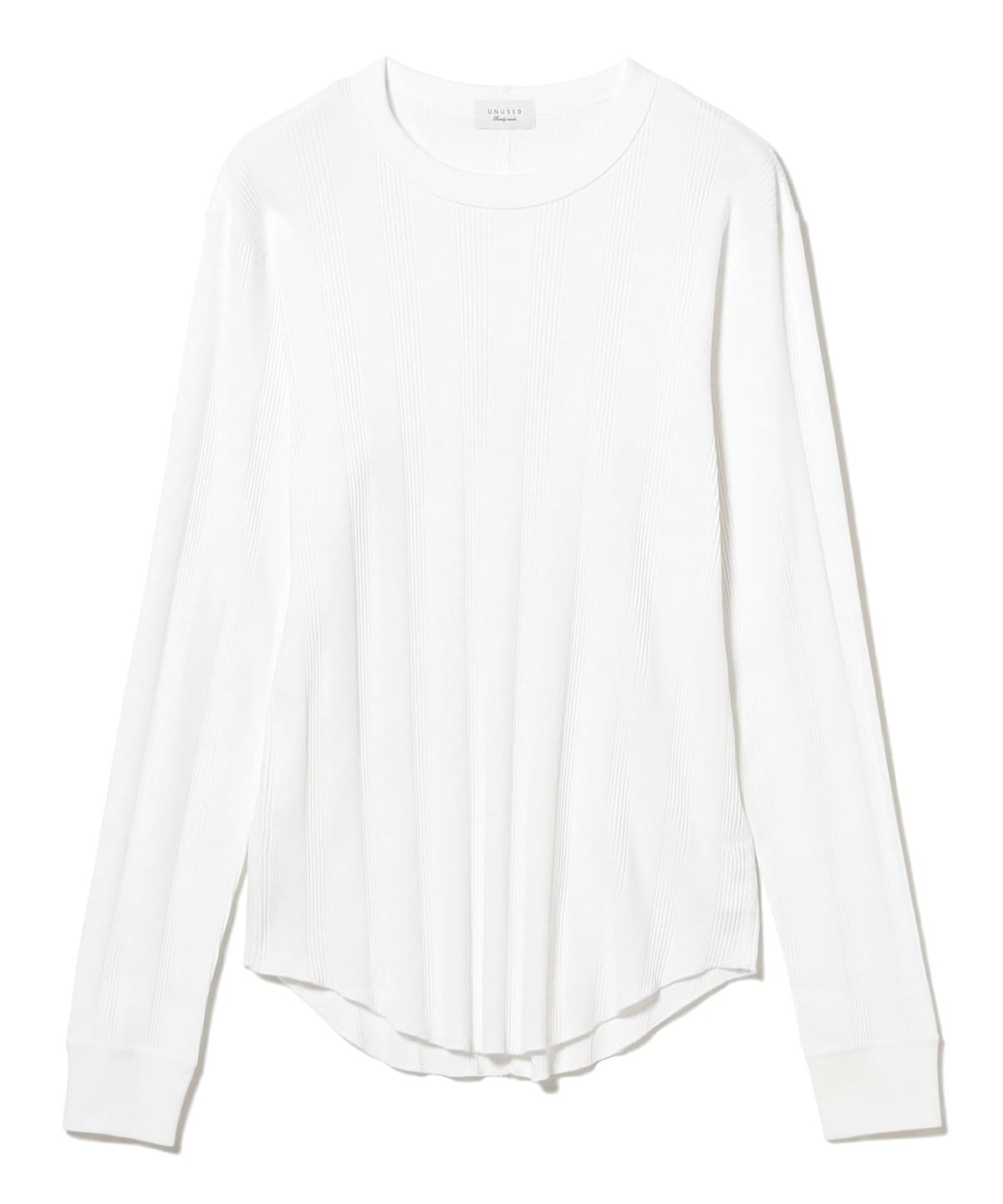 BEAMS（ビームス）UNUSED / Rib long sleeve tee（Tシャツ・カットソー 
