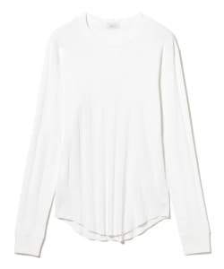 UNUSED / Rib long sleeve tee