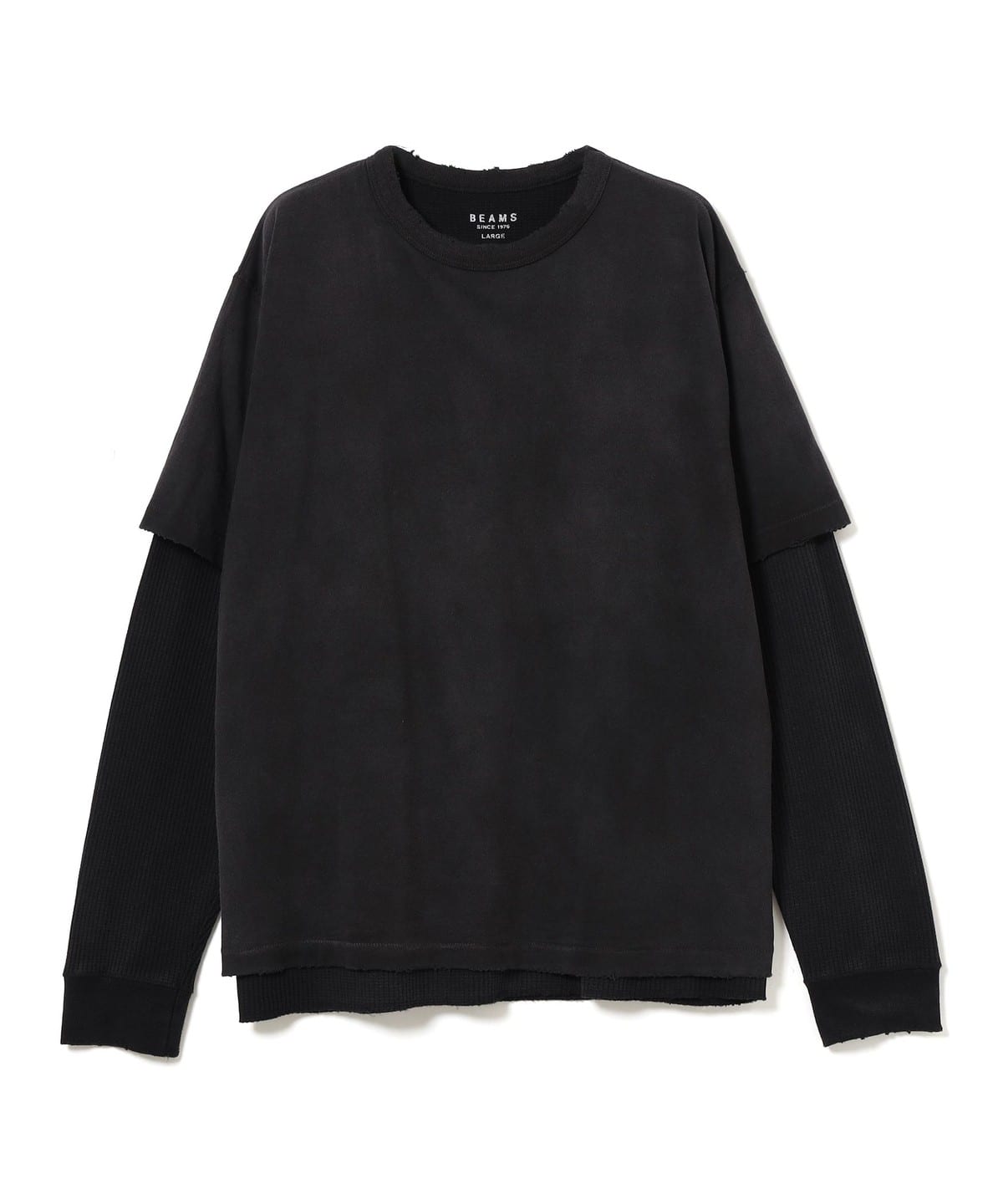 ■送料無料■期間限定!!新作!! BEAMS [ビームス] L/Sレイヤード BEAMS（ビームス）レイヤード フェード ロングスリーブ Tシャツ（T