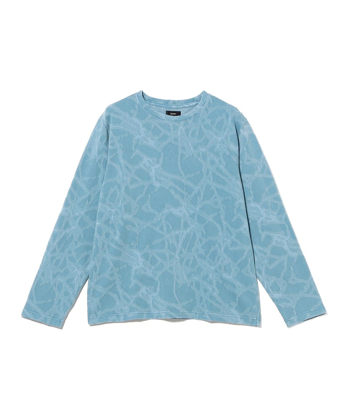 BEAMS（ビームス）ライトニング ジャカード ロングスリーブ Tシャツ（T