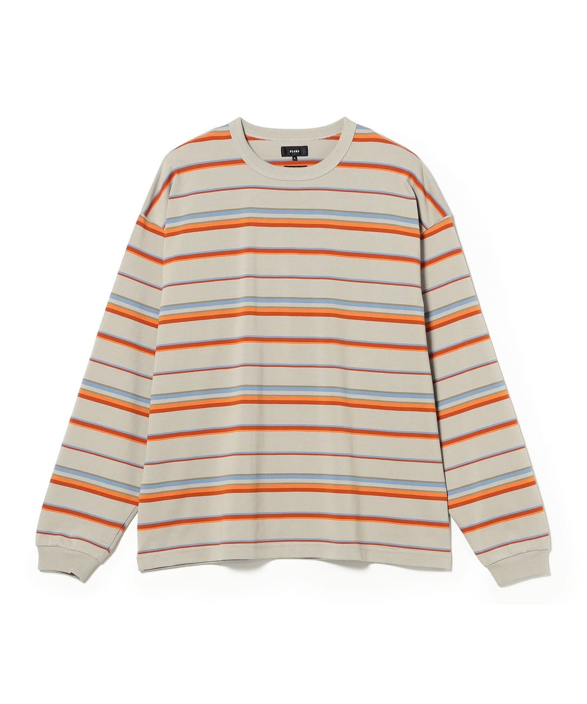 BEAMS（ビームス）ルーズ ボーダー ロングスリーブ Tシャツ（Tシャツ