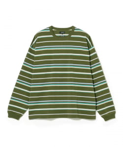 ルーズ ボーダー ロングスリーブ Tシャツ