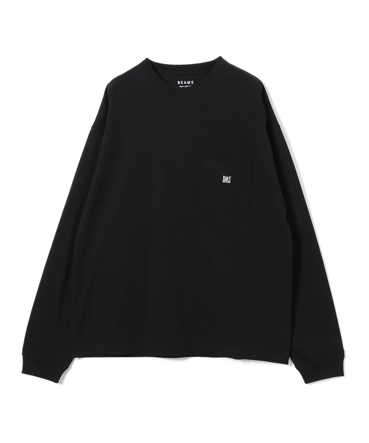 BEAMS（ビームス）BMSロゴ ロングスリーブ Tシャツ（Tシャツ