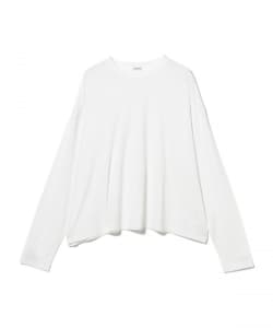 INSCRIRE / Cotton Silk Over Size Long T- Shirt