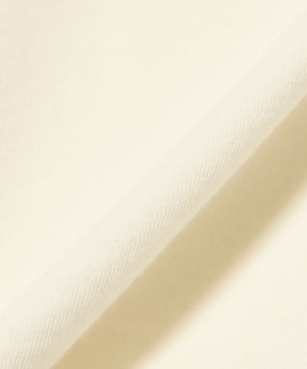 AURALEE / BRUSHED ORGANIC COTTON JERSEY L/S TEE