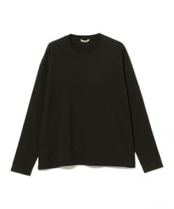 AURALEE / BRUSHED ORGANIC COTTON JERSEY L/S TEE