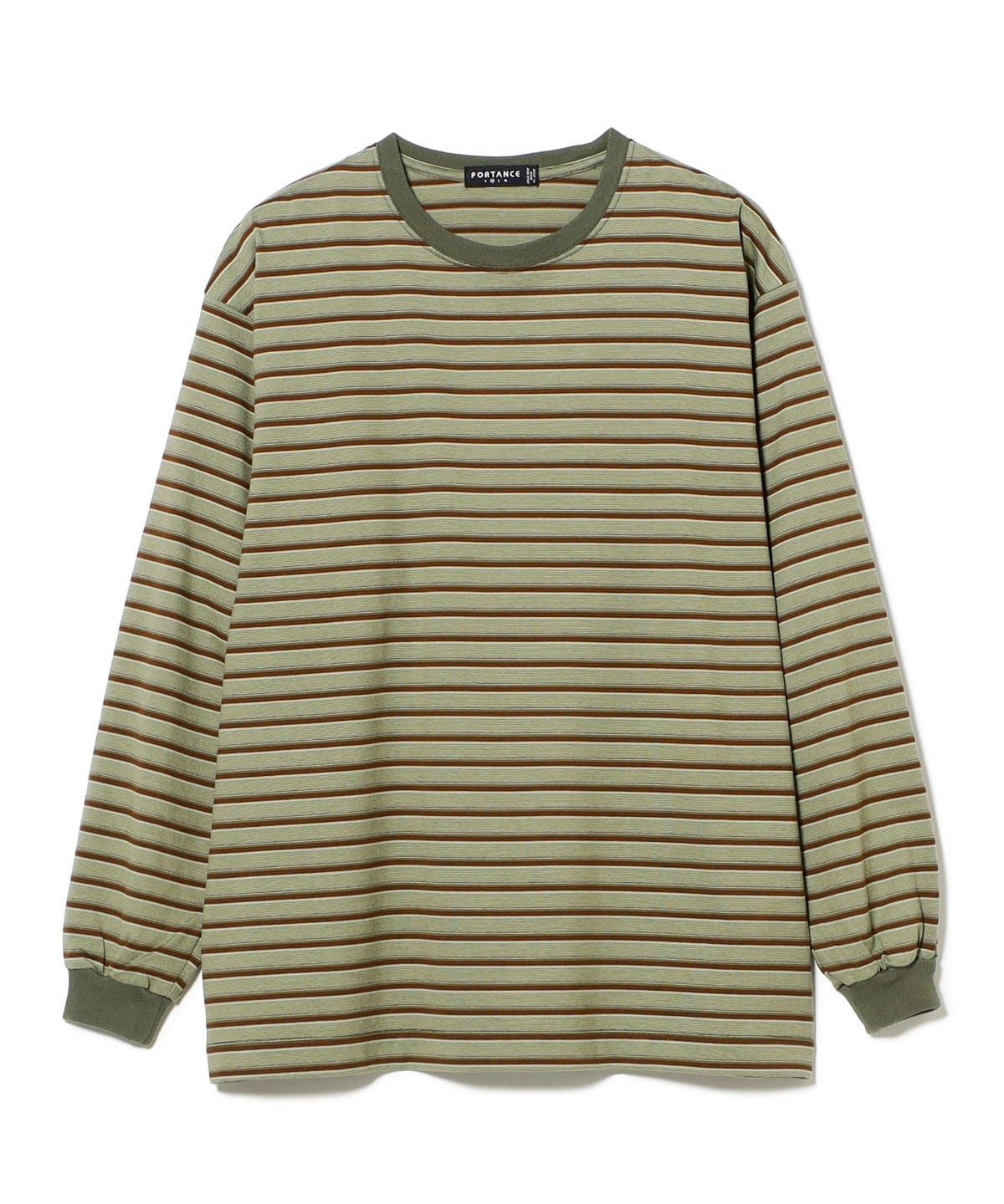 BEAMS（ビームス）PORTANCE / OG STRIPED L/S TEE（Tシャツ 