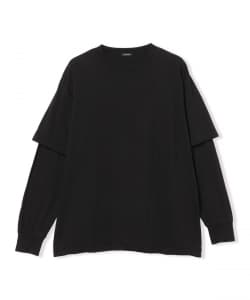 COMOLI / THINコットン レイヤードTシャツ