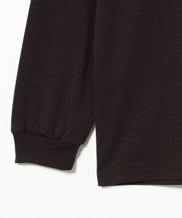 NEEDLES / Long Sleeve Mock Neck Tee - Poly Jersey