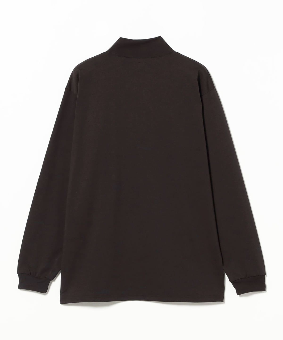 BEAMS（ビームス）NEEDLES / Long Sleeve Mock Neck Tee - Poly Jersey