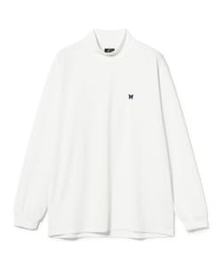 NEEDLES / Long Sleeve Mock Neck Tee - Poly Jersey