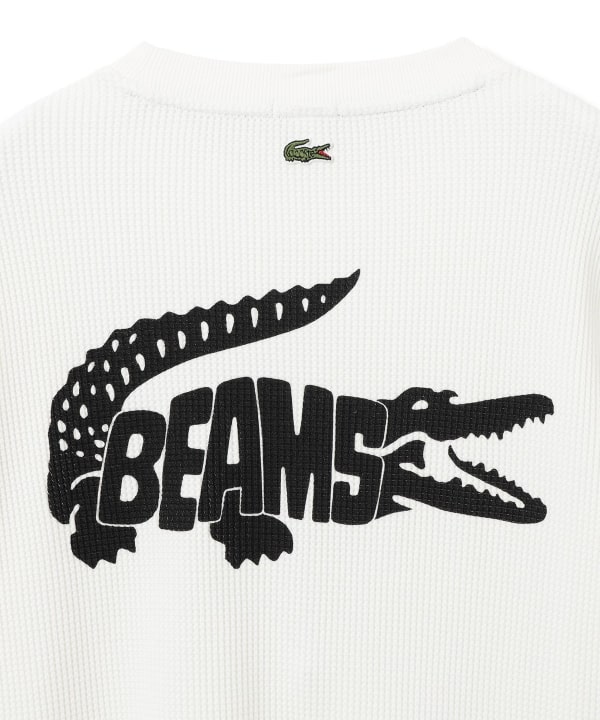 【別注】LACOSTE / ロゴ サーマル Tシャツ
