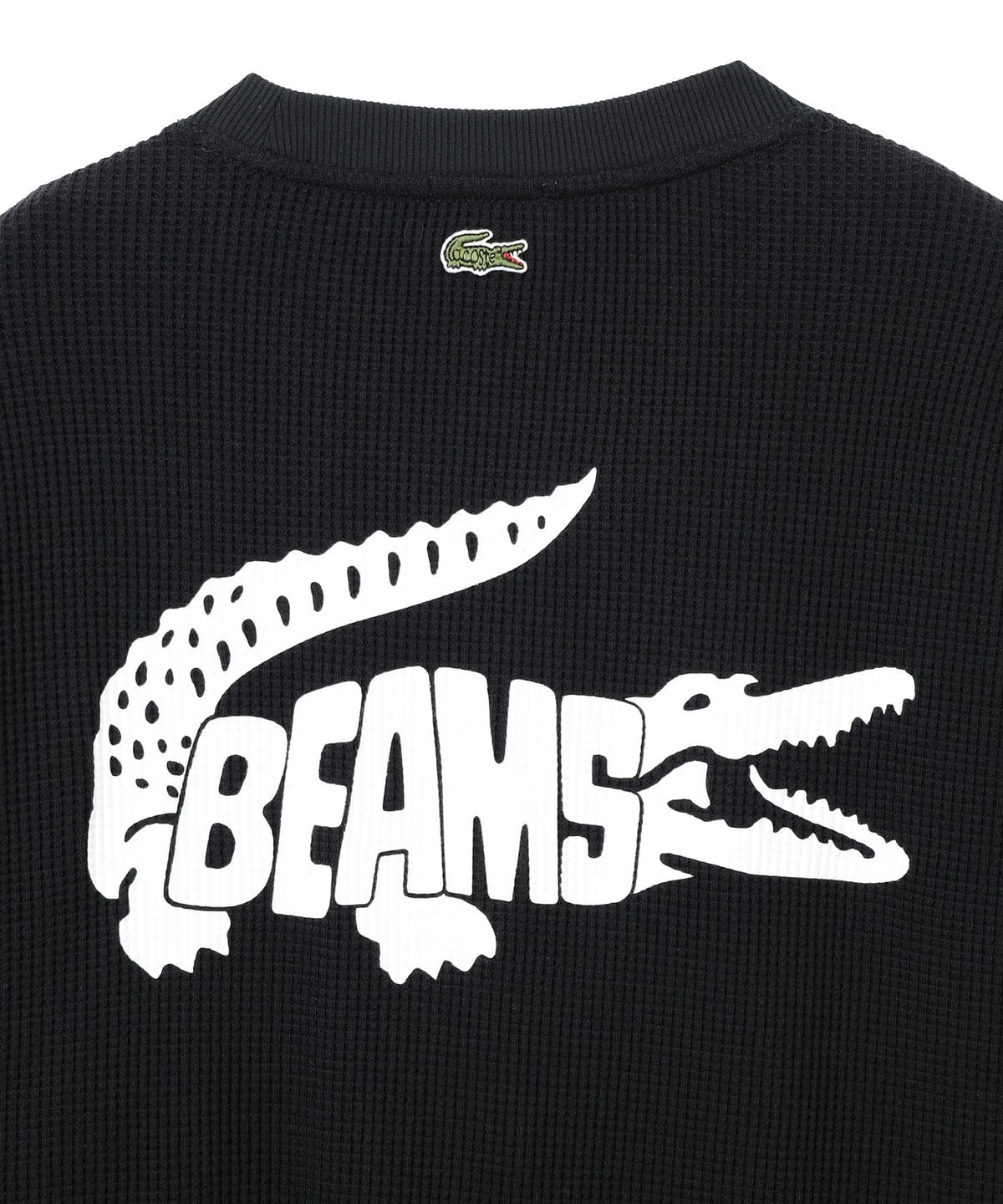 BEAMS（ビームス）【別注】LACOSTE / ロゴ サーマル Tシャツ（Tシャツ