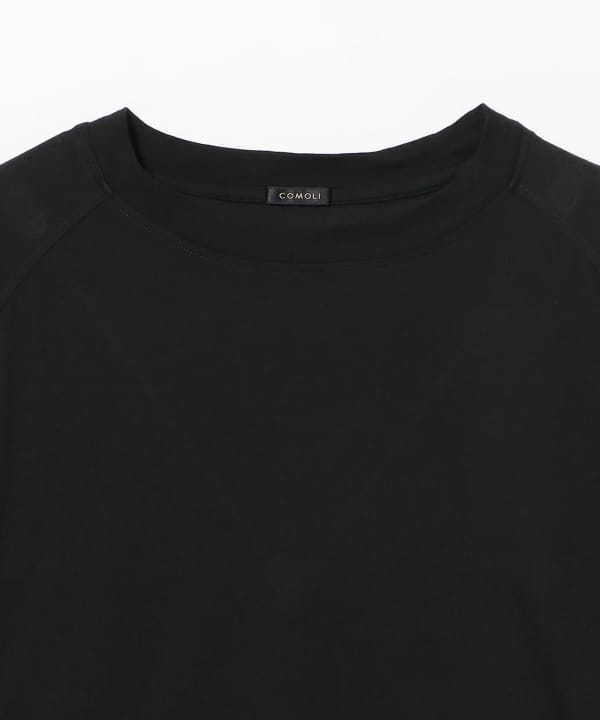 COMOLI / THINコットン クルーネック