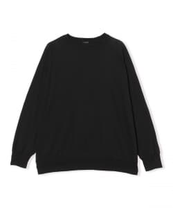 COMOLI / THINコットン クルーネック