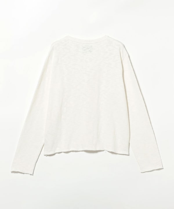 FUTURE ARCHIVE / SLUB HENLEY NECK TEE