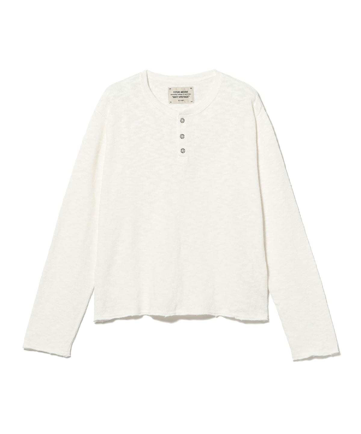 BEAMS（ビームス）FUTURE ARCHIVE / SLUB HENLEY NECK TEE（Tシャツ