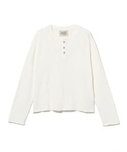 FUTURE ARCHIVE / SLUB HENLEY NECK TEE