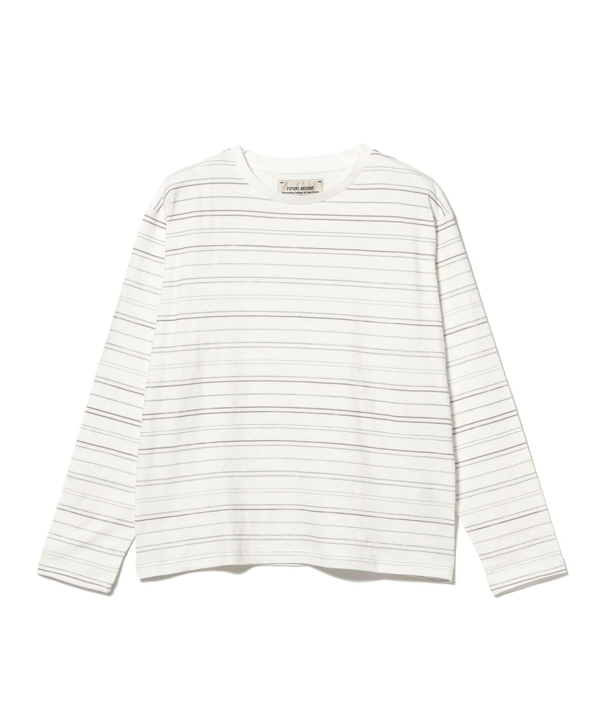BEAMS（ビームス）FUTURE ARCHIVE / SLUB BORDER LONG SLEEVE TEE（T