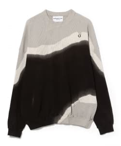 【別注】NOMARHYTHM TEXTILE / Hand Dye Thermal Crew Neck T-Shirt