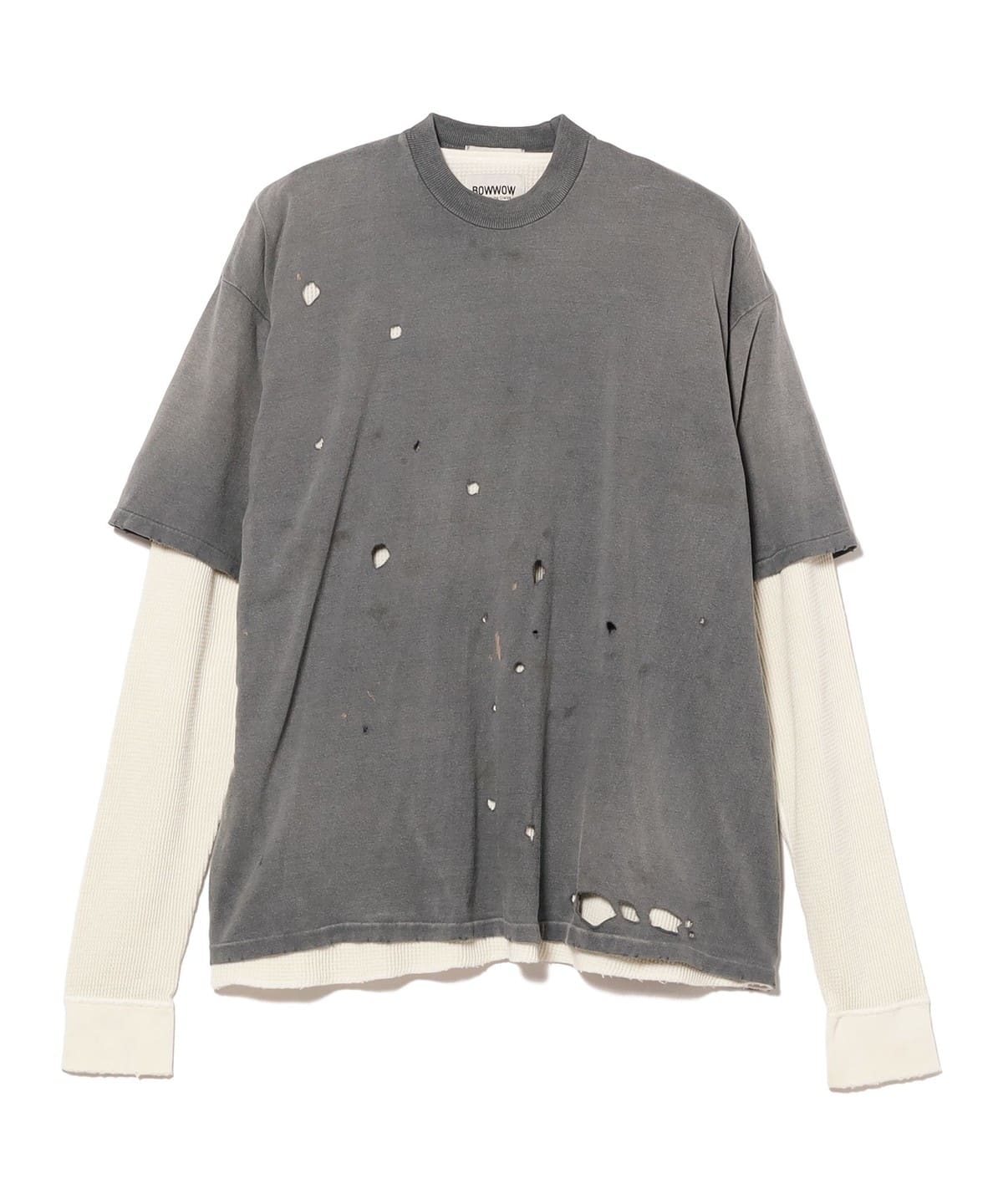 BEAMS（ビームス）【別注】BOW WOW / Thermal Layered T-shirt（T