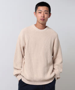 BEAMS / 5ゲージ ルーズ ワッフルニット