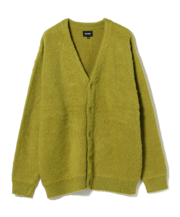 BEAMS [BEAMS] BEAMS / 7 gauge solid shaggy cardigan (tops cardigan 