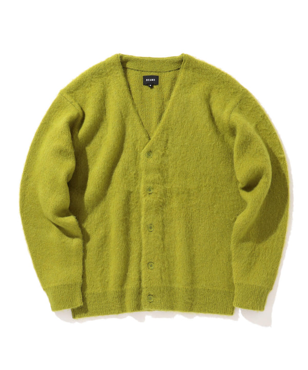 BEAMS [BEAMS] BEAMS / 7 gauge solid shaggy cardigan (tops cardigan 