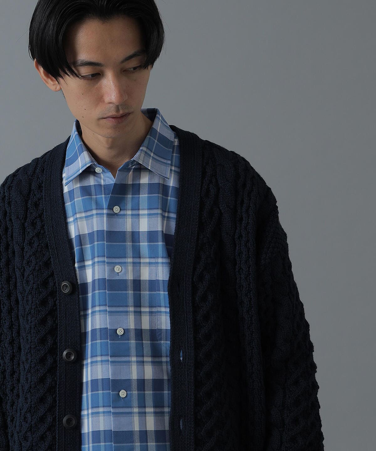 【アウトレット】BEAMS JAPAN / フィッシャーマンニット