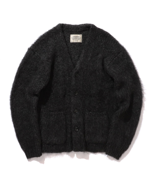 BEAMS ANTI VINTAGE 3G BEAR CARDIGAN - カーディガン